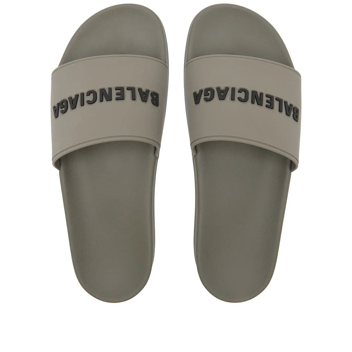 Balenciaga Pool Slides - Grey