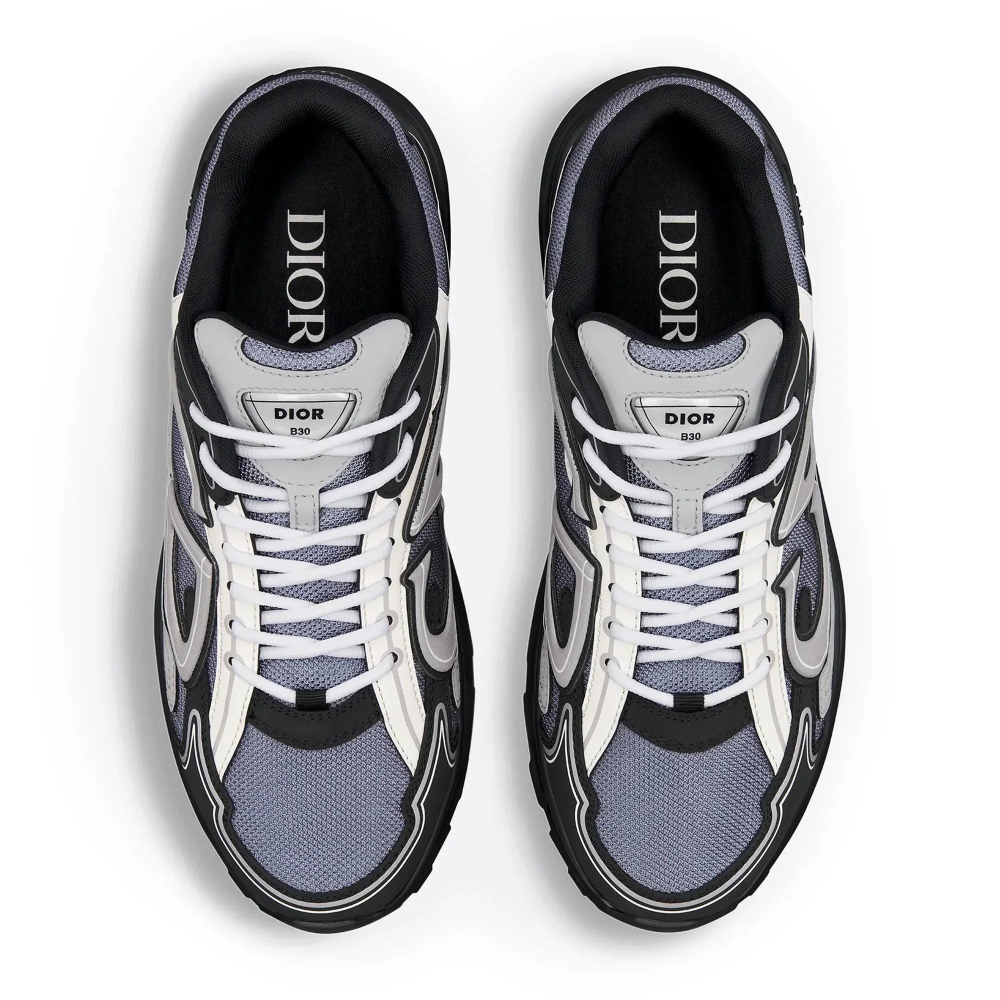 Dior B30 Trainer - (Blue Grey White Black)