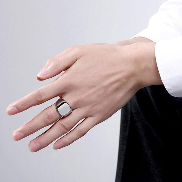 IL - Custom Photo-Name Imprint Ring